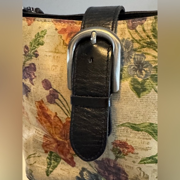 Patricia Nash Multicolor Floral Leather Crossbody Bag - Picture 5 of 12